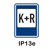  Dopravní značka - parkoviště K+R IP13e