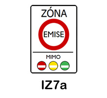 IZ7a - emisní zóny