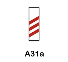 A31a - návěstní deska (240m)