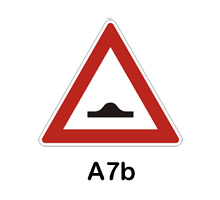 A7b - zpomalovací práh