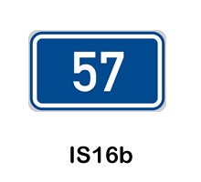 IS16b - číslo silnice 